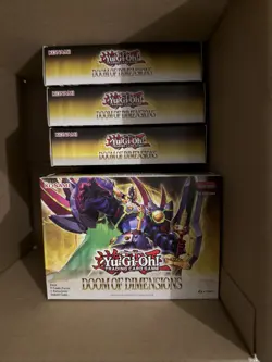 Yu-Gi-Oh! TCG Doom of Dimensions Mini Booster Box Factory Sealed - Image 3