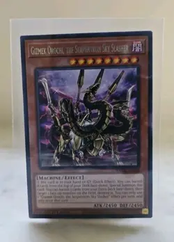 Yu-Gi-Oh! TCG: Gizmek Orochi, the Serpentron Sky Slasher AMDE-EN048 - Rare - NM - Image 1