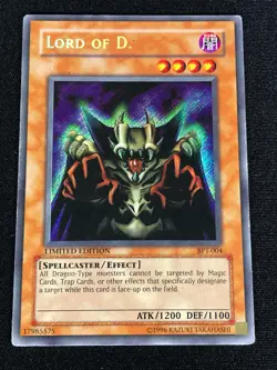 Yugioh Lord of D BPT-004 Secret (MP) - Image 1