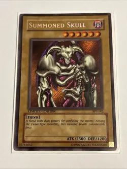 Yu-Gi-Oh! Summoned Skull BPT-002 LIMITED EDITION SECRET RARE HP/DMG - Image 1
