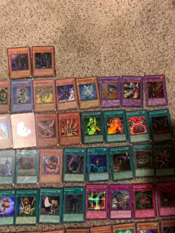 Yu-Gi-Oh Card Holo Lot - Red Eyes, Dark Magician, Blue Eyes, Brain Control, - Image 3