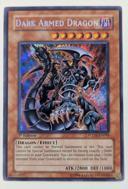Yu-Gi-Oh Dark Armed Dragon PTDN-EN019 Phantom Darkness 1st Edition - Image 1