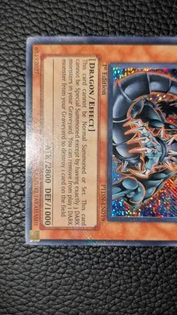 Yu-Gi-Oh Dark Armed Dragon PTDN-EN019 Phantom Darkness 1st Edition - Image 5