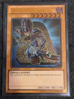 Yugioh Dark Magician YSYR-EN001 Ultimate Rare 1st Edition NM - Image 1