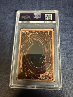 Yu-Gi-Oh 2003 Red-Eyes B Dragon SDJ-001 PSA 1 Vintage Card - Image 2