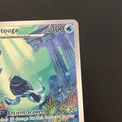 Pokemon Tirtouga 106/086 SV Black Bolt Holo Illustration Rare Card NM Condition - Image 3