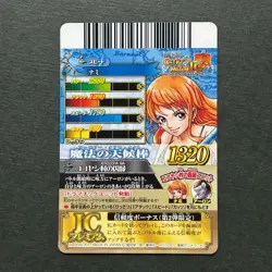 S4117 Nami CP HOLO IC Premium Berry Match Carddass Card Japanese One Piece D23 - Image 2