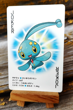 Manaphy - 2007 Dialga Diamond & Pearl Poker Deck - Pokemon Playing Card - Image 1