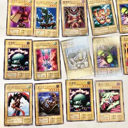 yugioh cards A set of 164 very old cards from the early days JAPAN junk - Image 4