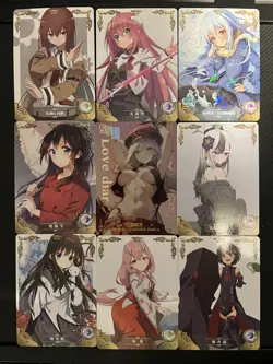 9 Sexy Anime Waifu Cards bulk - Image 1