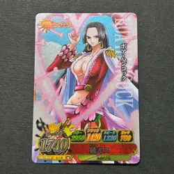 S4116 Boa Hancock SR Holo Japanese One Piece Berry Match IC Carddass Card D23 - Image 1
