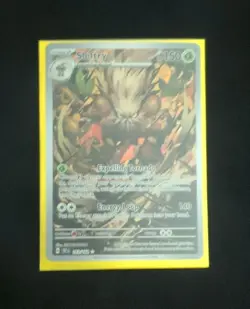 Pokemon Shiftry 167/165 Holo Card English TCG Set 151 Grass 2023 - Image 1