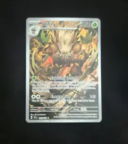Pokemon Shiftry 167/165 Holo Card English TCG Set 151 Grass 2023 - Image 2