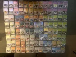 Pokemon TCG Reverse Holo Mega Collection 104 Cards All Sleeved PACKFRESH Lot - Image 1
