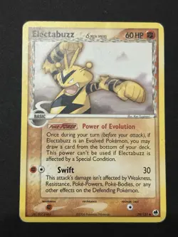 Electabuzz (Delta Species) 29/101 Uncommon Dragon Frontiers Pokemon Card - Image 3