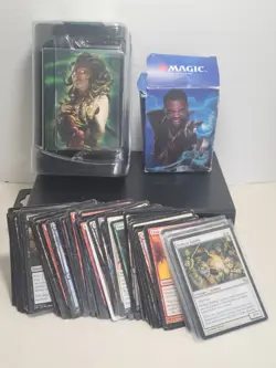 Magic the Gathering Cards Teferi Vraska 200+ Sleeves Duel Open Deck Board Game - Image 1