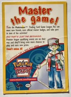 Pokemon - Master The Game Promo Insert Card - creased - Image 1