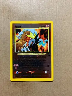 Entei #34 Black Star Promo - Reverse Holo Pokemon Card - HP - Image 1