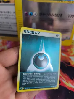 Pokemon Karte Card Finsternis Darkness Energy Ex Ruby Saphire Holo Mint Swirl - Image 3