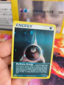 Pokemon Karte Card Finsternis Darkness Energy Ex Ruby Saphire Holo Mint Swirl - Image 4