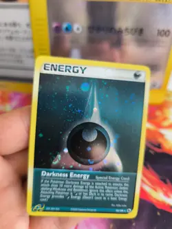 Pokemon Karte Card Finsternis Darkness Energy Ex Ruby Saphire Holo Mint Swirl - Image 5