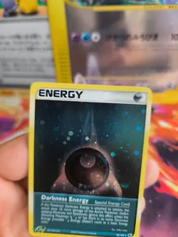 Pokemon Karte Card Finsternis Darkness Energy Ex Ruby Saphire Holo Mint Swirl - Image 2