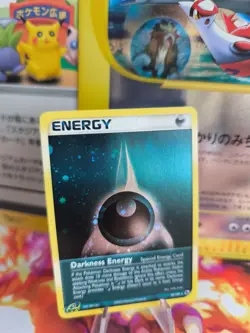 Pokemon Karte Card Finsternis Darkness Energy Ex Ruby Saphire Holo Mint Swirl - Image 1
