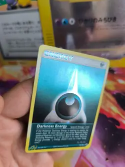 Pokemon Karte Card Finsternis Darkness Energy Ex Ruby Saphire Holo Mint Swirl - Image 2