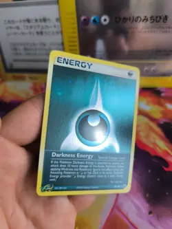 Pokemon Karte Card Finsternis Darkness Energy Ex Ruby Saphire Holo Mint Swirl - Image 3