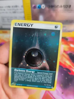 Pokemon Karte Card Finsternis Darkness Energy Ex Ruby Saphire Holo Mint Swirl - Image 4