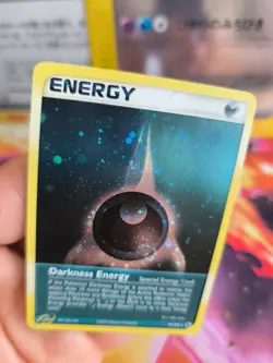 Pokemon Karte Card Finsternis Darkness Energy Ex Ruby Saphire Holo Mint Swirl - Image 5