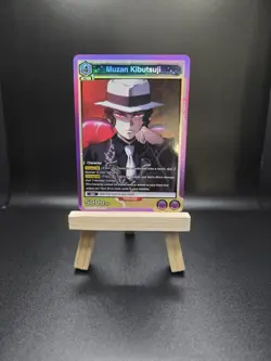 Union Arena CCG Demon Slayer Muzan Kibutsuji Super Rare Card UE05BT/KMY-1-035 - Image 1