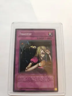 Tragedy RDS-EN049 Rise of Destiny 1st Edition Mint Condition Yugioh Card - Image 1