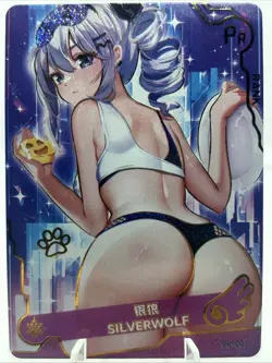 ❤SILVERWOLF Goddess Story Waifu MAIDEN PARTY 5 Waifu Doujin PR-007 Anime Card - Image 1