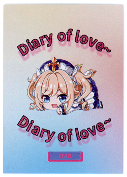 ❤TSUNADE & INO - Goddess Story Waifu Card DIARY OF LOVE Waifu CP-07 Anime Card - Image 2