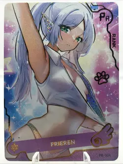 ❤FRIEREN Goddess Story Waifu Card MAIDEN PARTY 5 Waifu Doujin PR-004 Anime Card - Image 1