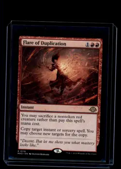 MTG Flare of Duplication #119 Rare Modern Horizons 3 - Image 1