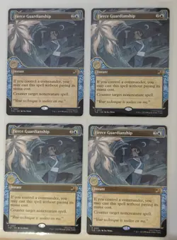 4X - Fierce Guardianship - Showcase #307 - Avatar: Eternal - NM MTG - Image 1
