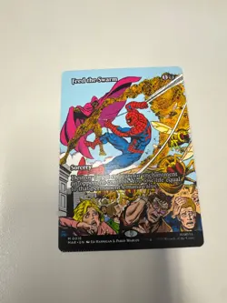 MTG Feed the Swarm 0016 Regular (Borderless) Marvel Eternal-Legal NM MAR - Image 1