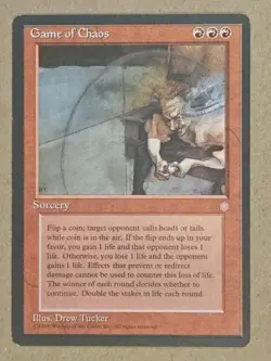 Game of Chaos - Ice Age - Near Mint | MTG - Image 1