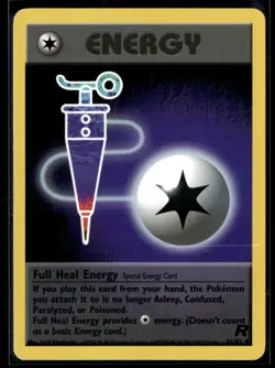 Pokemon TCG | Team Rocket | Full Heal Energy | 81/82 | MP - Image 1