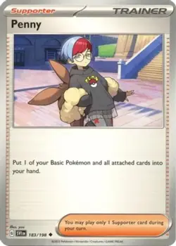 4x Penny - 183/198 - Uncommon NM-Mint Pokemon SV01 - Scarlet & Violet Base Set - Image 1