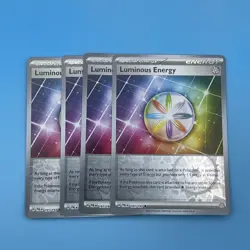 Pokemon Paldea Evolved Luminous Energy #191/193 Uncommon Reverse Holo(x4) - Image 1