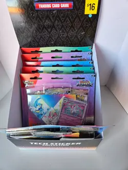Pokemon Prismatic Evolutions Tech Sticker Collection (Lot of 12) Sealed W/Box - Image 3