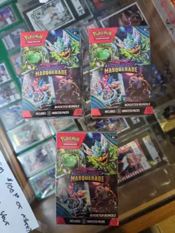 Pokemon TCG: Scarlet & Violet-Twilight Masquerade Booster Bundle (3 Box Lot ) - Image 1