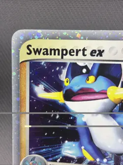 2004 Team Magma Vs Team Aqua Swampert EX 95/95 Holo Rare Pokemon TCG LP - Image 2