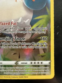 Pokemon Snorlax TG10/TG30 Swsh11: Lost Origin Trainer Gallery Holo (NM) - Image 5
