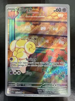 Pokemon Fidough Illustration Rare SV01: Scarlet & Violet Base Set 213/198 (NM) - Image 1