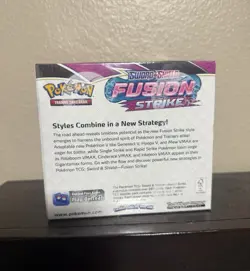 Pokemon Sword Shield Fusion Strike Booster Box Sealed - Image 2