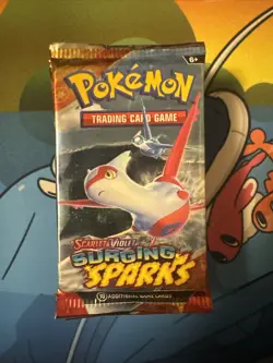 Lot Of 10 Pokemon TCG Scarlet & Violet Surging Sparks Sealed Booster Packs - Image 1